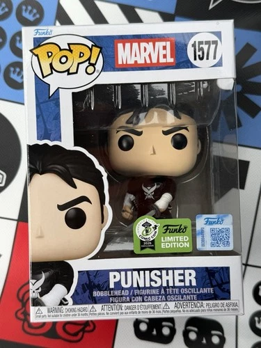 Funko Pop! Marvel Punisher (with Sword) (2026 ECCC) #1577 IN HAND