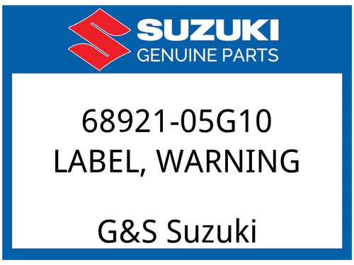 LABEL, WARNING *{MODEL K9 E28,E33}*