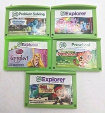 Lot Of 5 Leap Frog Explorer Learning Game Cartridge Games Disney Jake Pony