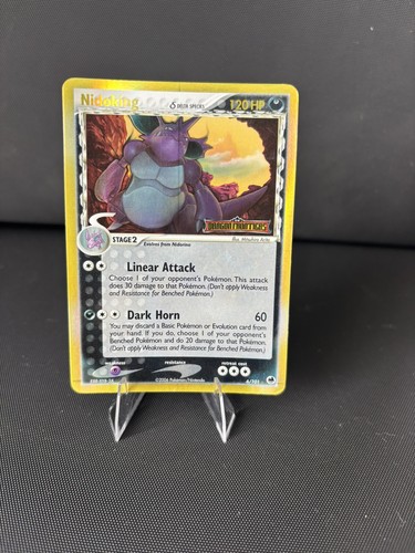 Pokemon TCG Nidoking 6/101 Dragon Frontiers Reverse Holo Stamp MP