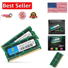 8GB DDR3 SODIMM RAM Upgrade Kit - 2x4GB PC3-8500 for Enhanced Performance