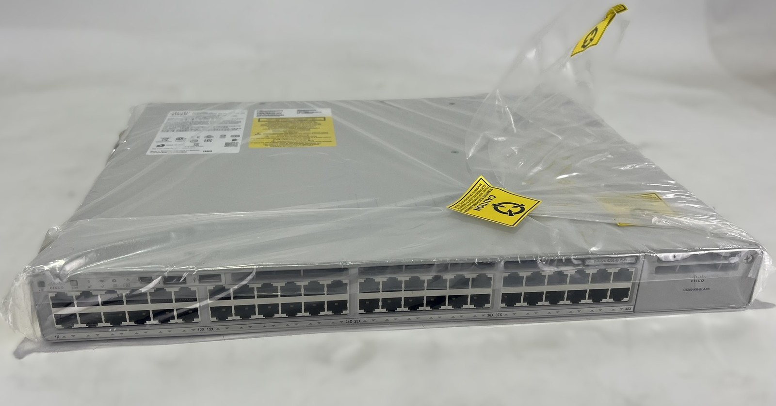 Cisco New Open Box C9200-48P-E V01 Switch (Z3E2)