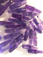 100 VINTAGE purple Lite Brite bubble pegs Toy Crafts pegs always sanitized.