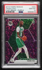 2019 Mosaic Rookies Fast Break Purple Prizm 49/50 Tacko Fall PSA 10 GEM MT 0c6
