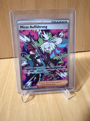 Pokémon TCG Micas Aufführung 121/086 Full Art Holo Rare   Reisegefährten DE