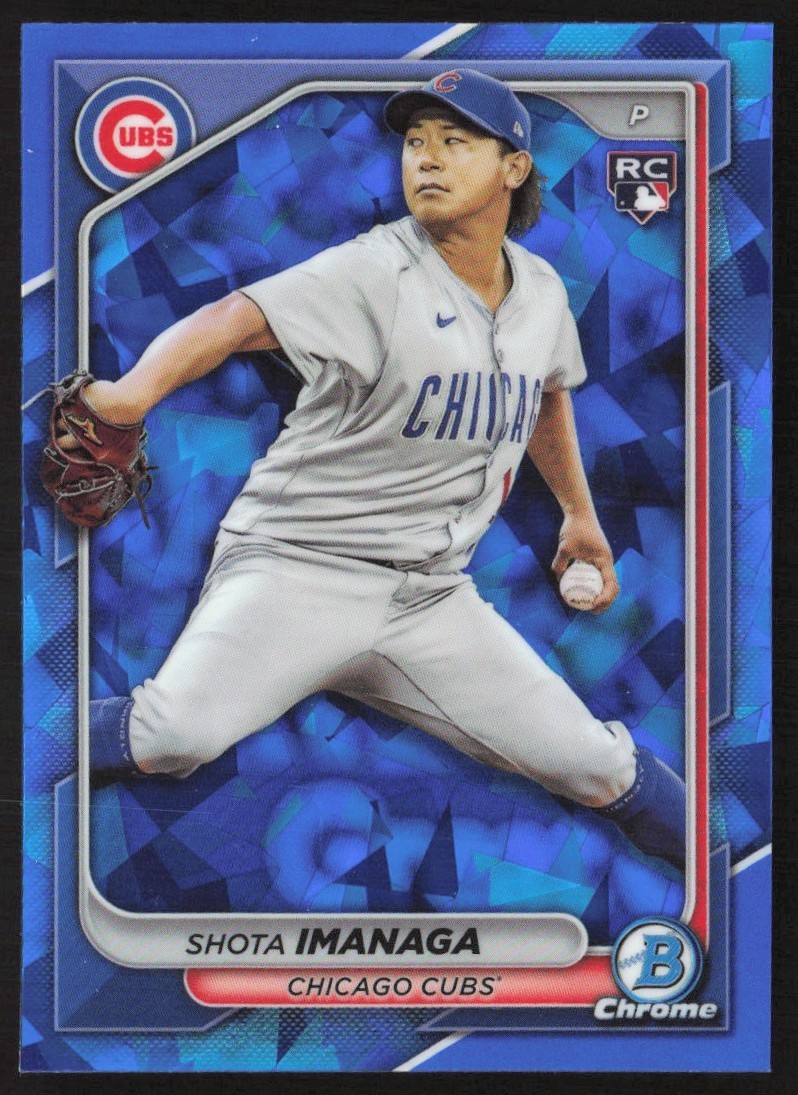 2024 Bowman Chrome Sapphire Shota Imanaga Rookie #41 TS8-1