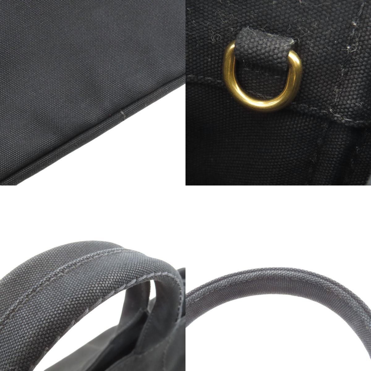 PRADA 1BG642 Canapa 2WAY Handbag Canvas Used Ladies from japan thumbnail 6