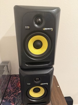 KRK Rokit 6 G3 RP6G3-NA 6'' 73W Powered Studio Monitor Speaker Pair