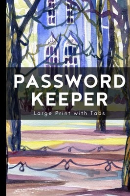 Password Keeper Book For Seniors: La..., Press, OldLife