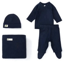 Monica  Andy Baby Four-Piece 100  Organic Cuddle Box Matching Set  