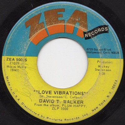 David T. Walker - Love Vibrations / Doo Doo, 7'', (Vinyl)