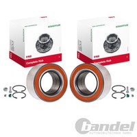2X Schaeffler FAG Radlager Satz Hinten Vorne Passend FüR Audi 100 200 80 90 Coup