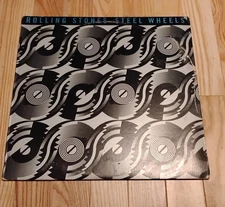 THE ROLLING STONES Steel Wheels Vinyl LP 1989