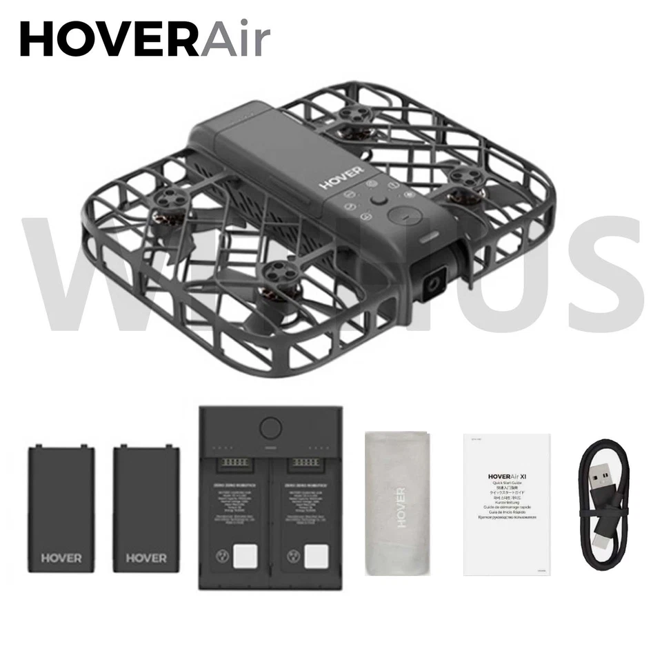 HOVERAir X1 Smart Combo Special PKG (Black) Camera Drone (3 Battery) - Tracking - Image 2 of 4