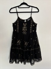 Urban Outfitters Teen/Women's Spaghetti Strap Mini Embellished Dress  Size S/P