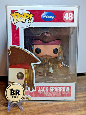Funko POP! Disney Serie 4 Jack Sparrow #48 Fluch der Karibik mit Beschützer