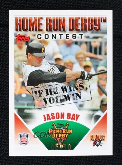 2006 Topps Home Run Derby Contest 5/10 Jason Bay 9hx