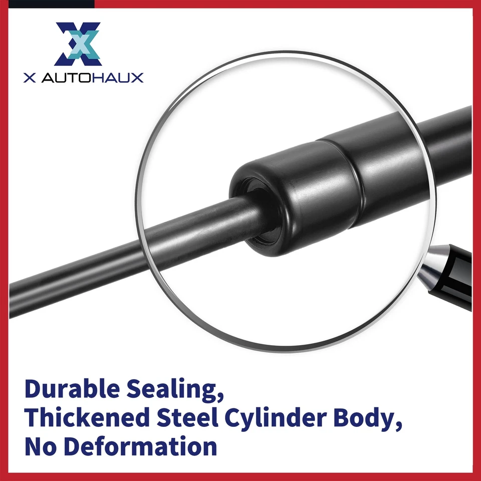 2Pcs Front Hood Lift Supports Struts for Toyota Hilux SR5 2015-2019 Black - Image 4 of 4