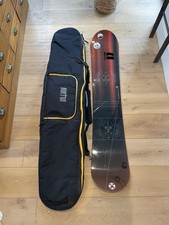 Burton Bullet 59 Snowboard Superfly Core with Burton Bag – Handmade in Austria