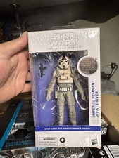 star wars the black series THE MANDALORIAN & GROGU IMPERIAL REMNANT AT-AT DRIVER
