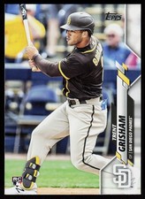 2020 Topps Update Trent Grisham #U-83 BASEBALL CARD Rookie San Diego Padres RC