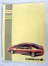 TOYOTA CARINA E Car Press Pack 1992 #03/92