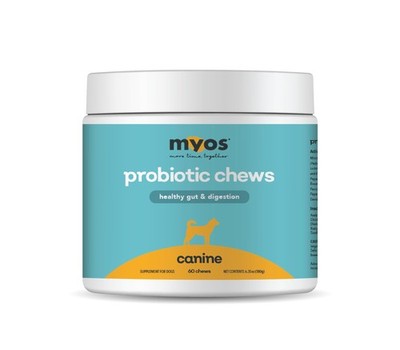 MYOS Probiotic Chew for Dogs - Daily Digestive Support, Promotes Complete Gut...