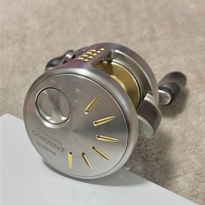 リール SHIMANO CALCUTTA CONQUEST 200DC Shimano CALCUTTA CONQUEST 200DC Baitcasting Reel Fishing Model