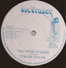 Tyrone Taylor - Too Weak To Fight, 12