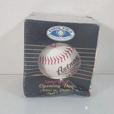 Houston Astros Enron Field Limited Fotoball Opening Day Souvenir Baseball NEW