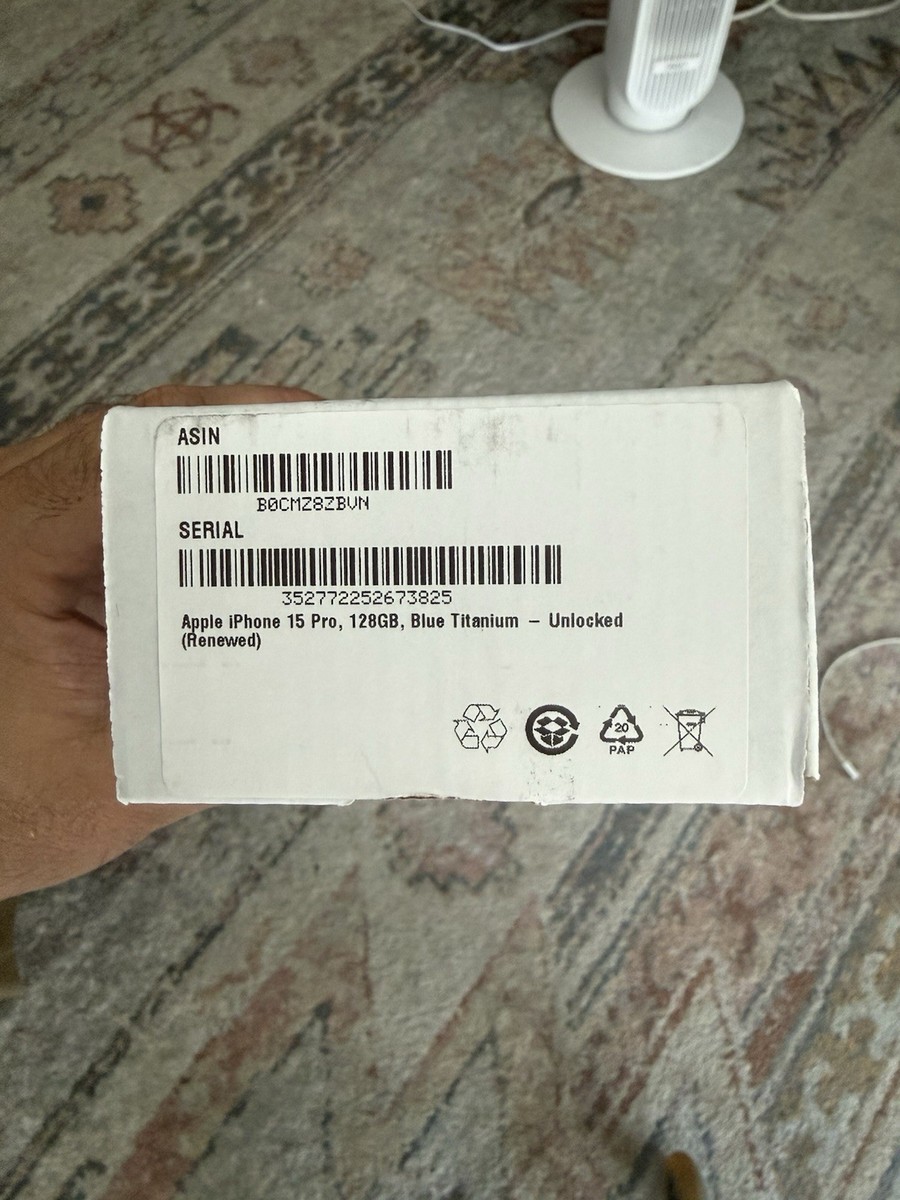 Apple iPhone 15 Pro - 128 GB - Blue Titanium (Unlocked) | Compra