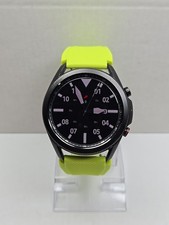 Samsung Galaxy Watch3 45mm LTE Mystic Black Smartwatch GPS Heart Rate Neon *READ