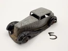 RARE VINTAGE DINKY TOYS # 36C HUMBER VOGUE SALOON CAR GREY/BLACK DIECAST MODEL