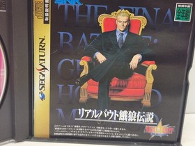 A924 SNK Real Bout Fatal Fury Garou Sega Saturn Japan Import (US SELLER)
