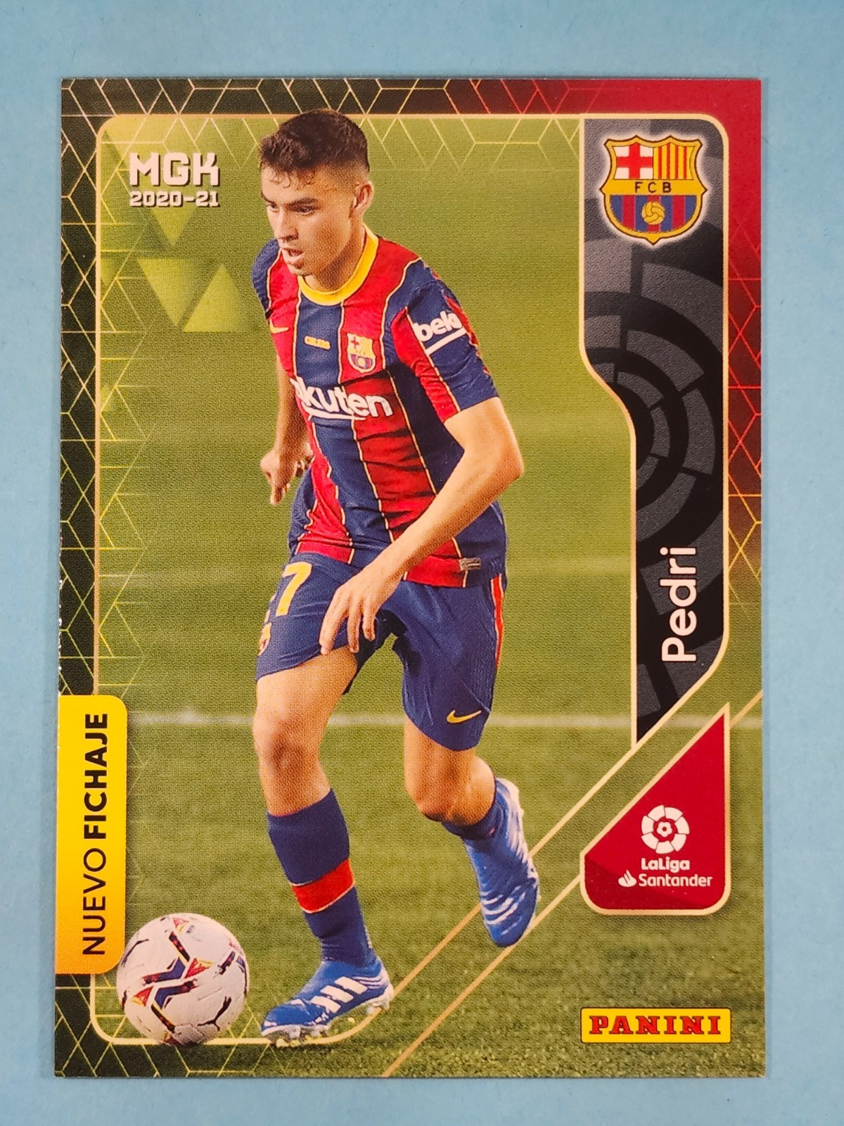 2020-21 Panini La Liga MGK Megacracks RC Pedri FC Barcelona #430 ⚽