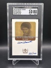 1999 UD Century Legends Wes Unseld Epic Signtures Auto /100 SGC 8 Auto 10