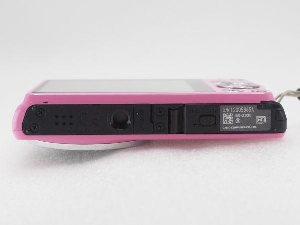 CASIO EXILIM EX-ZS35 Pink 20.1MP Compact Digital Camera From Japan