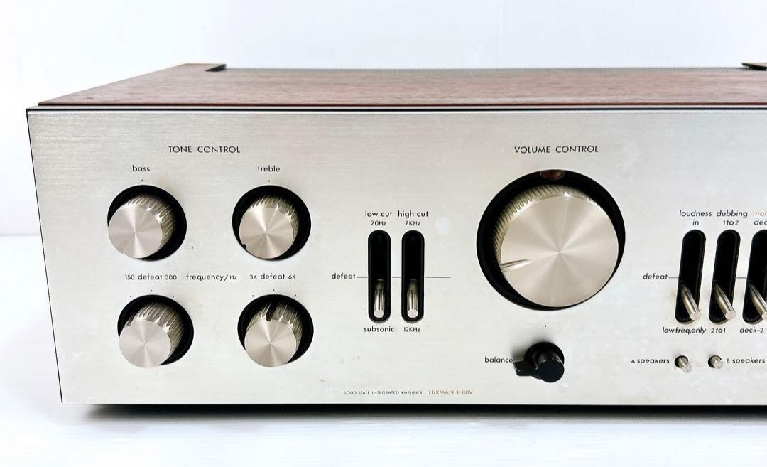 LUXMAN L-80V V Solid-state Integrated Amplifier Digital Audio
