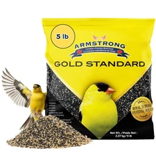 Armstrong Wild Bird Food Royal Jubilee Gold Standard Bird Seed Blend, 5lbs