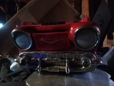 Chevy 57 Cr-1957 Radio Amfm Stereo Cassette Player By Randix - Read