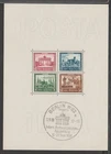 ✔️ GERMANY 3. Reich 1930. RARE FDC IPOSTA (IBRA) Block 1 REPRODUCTION Facsimile!