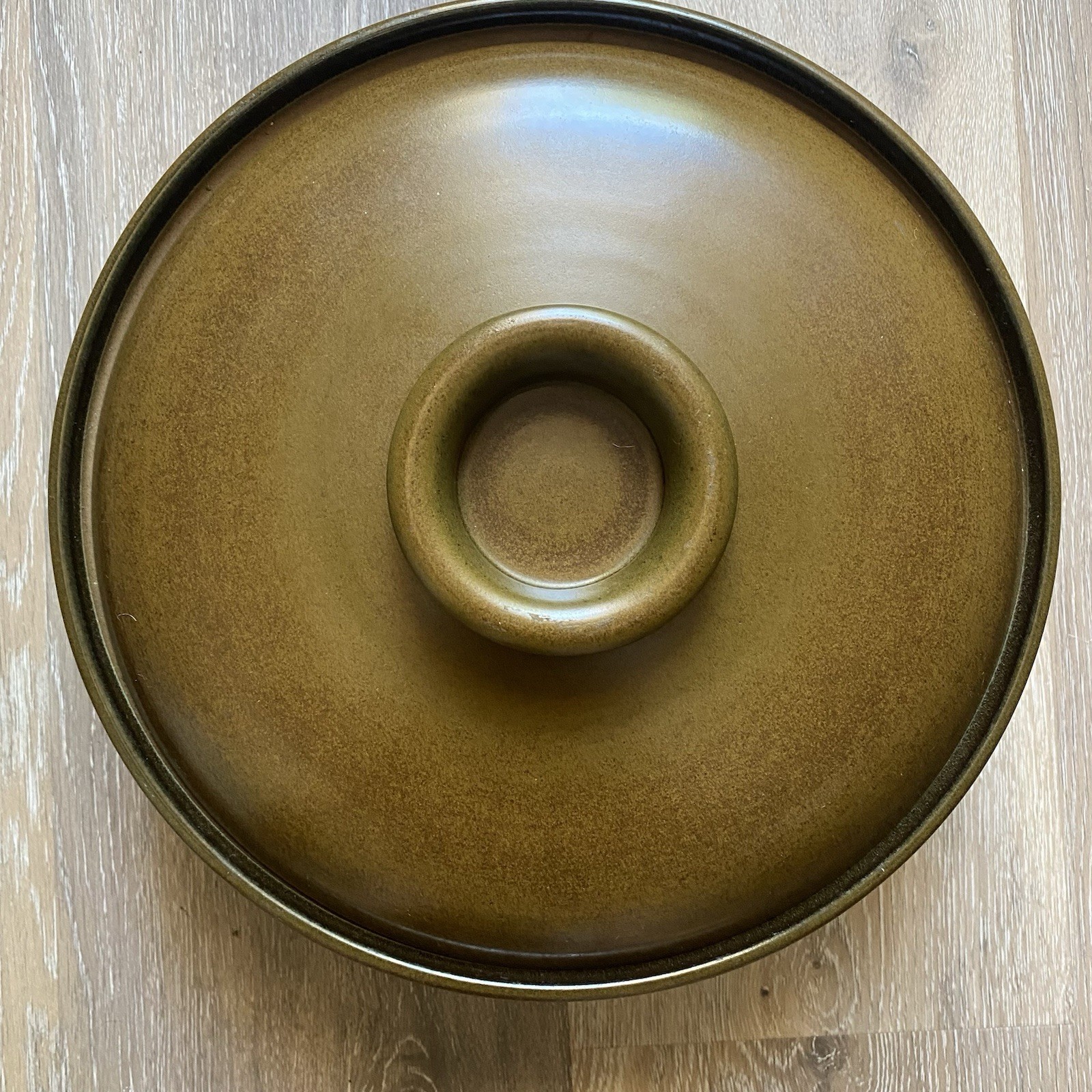 Heath Ceramics Deep Olive  Casserole Bowl Dish 11"
