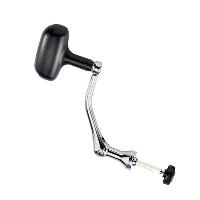 Fishing Handle Replacement Arm with Metal Build and Black Power Knob