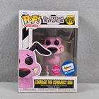 Funko Pop Animation Courage the Cowardly Dog 1070 Flocked Gemini Exclusive 2022