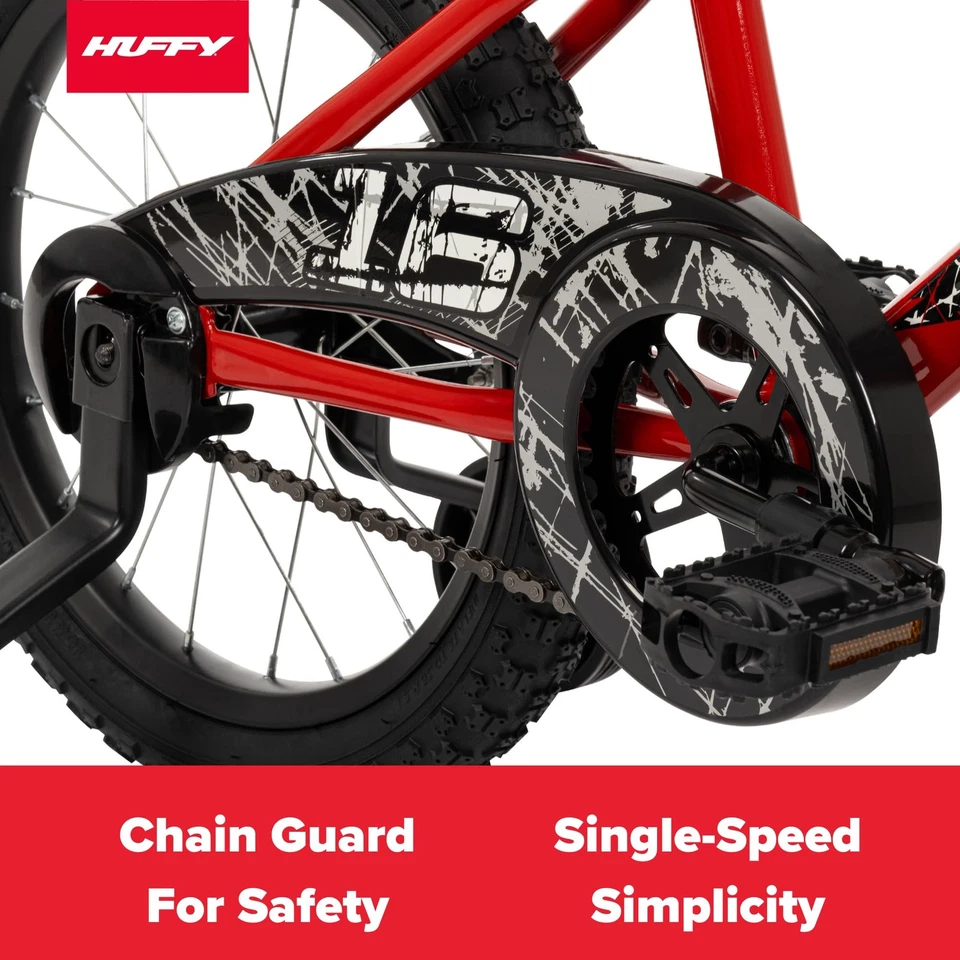 Upshot 12/16/20 Inch Boy's Bike for Kids, Multiple Color Options Available, R... - Image 2 of 4