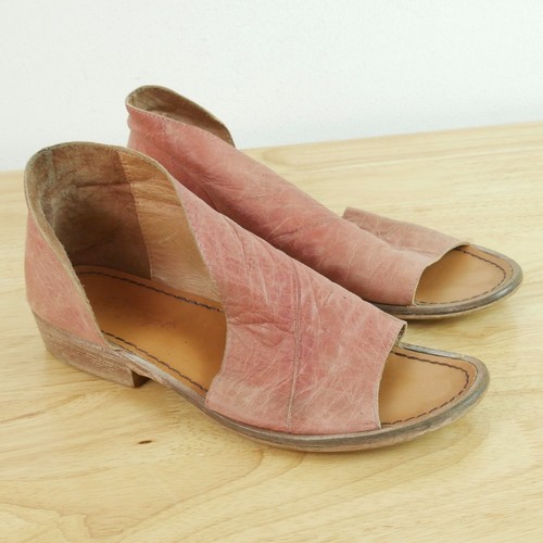 Free People Mont Blanc Sandals EU 38 US 7.5 8 Boho Festival Flats Bootie Shoes
