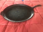 Vintage Wagner Ware 11" Cast Iron Skillet Griddle Made In The USA, Unrestored