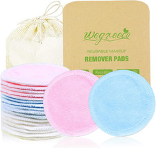 Reusable Cotton Rounds - Makeup Remover Pads for All Skin Types - Cotton Cloth f