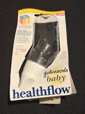 VTG Johnson  s Baby Healthflow Newborn Bottle 0-3 Months Brand New Stage 1 4oz.