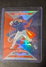 2025 Panini Crusade - Crusade James Triantos, James Triantos #32 Red /25 (RC)